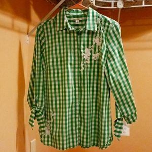 Crofts & Barrow Size Small 3/4 Tie Sleeves NWT